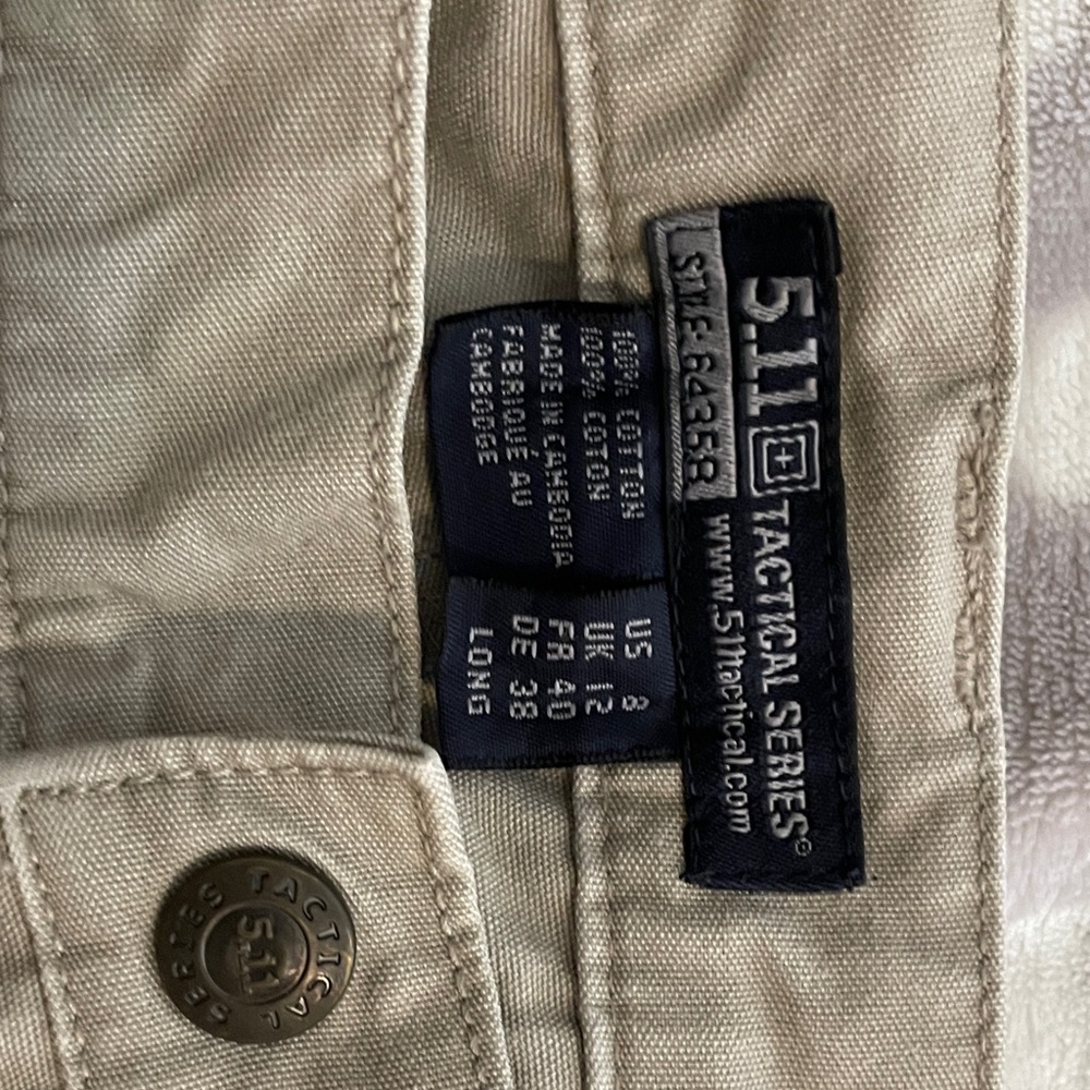 5.11 Tactical Women’s Khaki Cargo Pants 8L